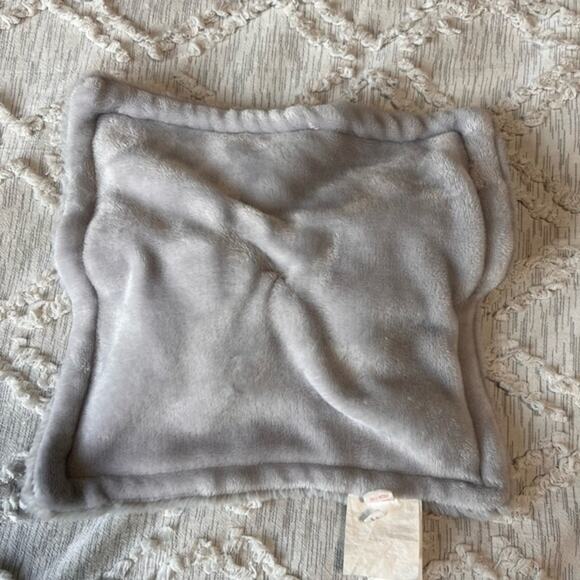 Elephant Baby Lovey Faux Fur Solid Gray Security‎ Blanket 2019 - Picture 3 of 5
